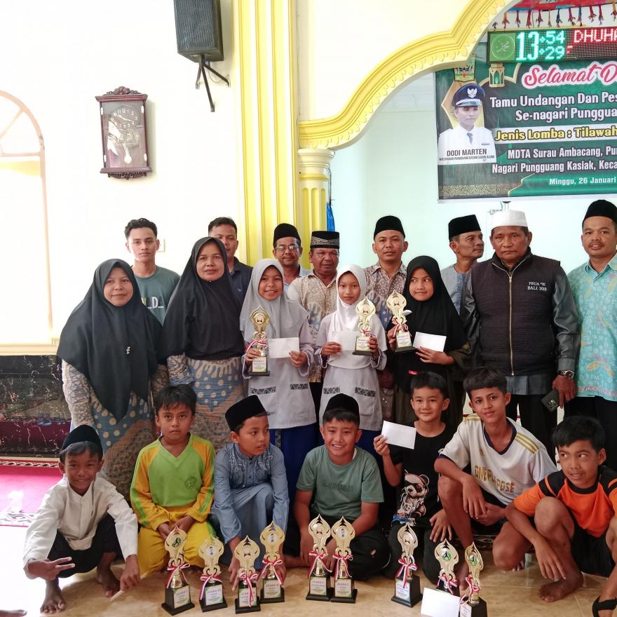 Musabaqah Tilawatil Quran di MDT Surau Ambacang Nagari Pungguang Kasiak Lubuk Alung